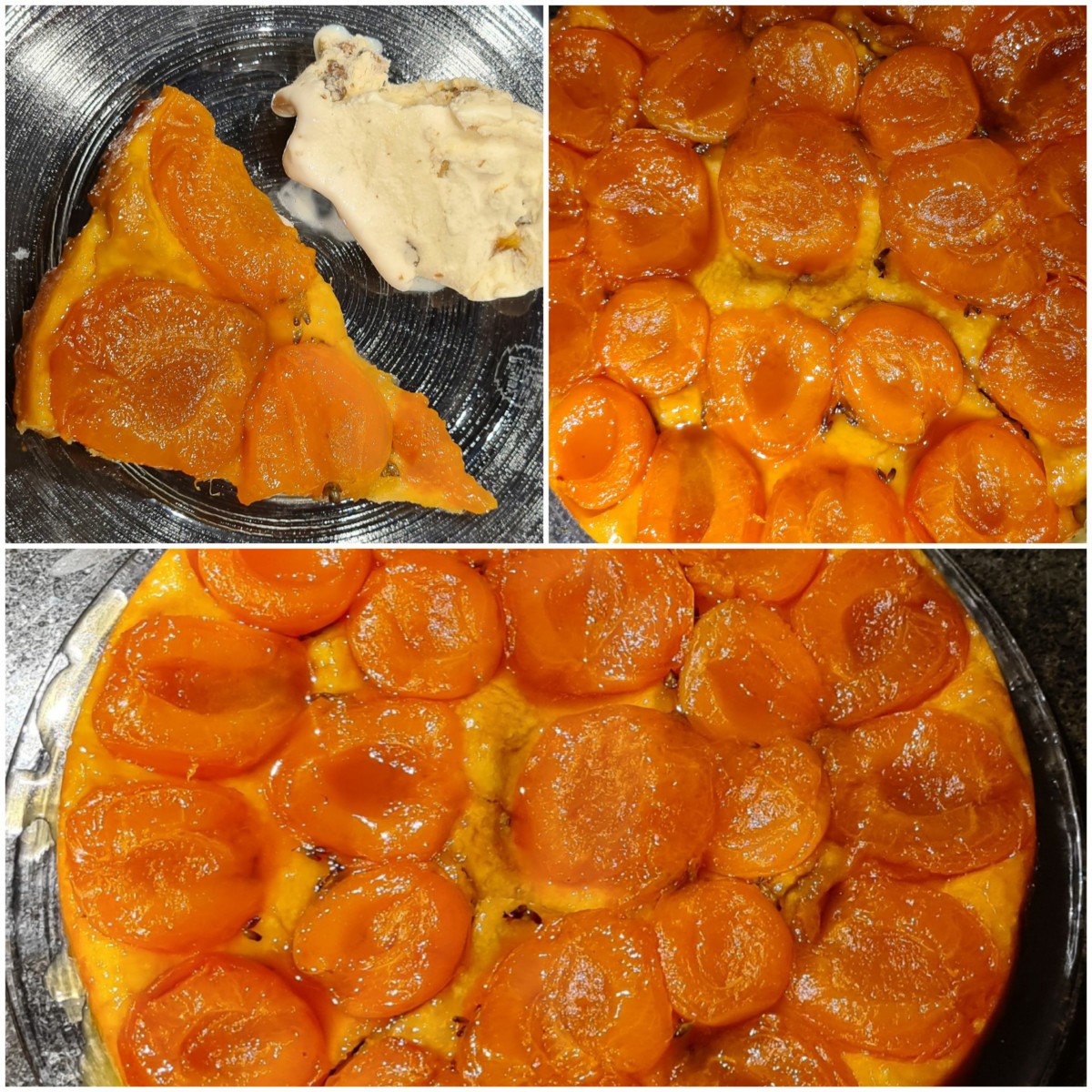 Aprikosen-Lavendel-Tarte Tatin