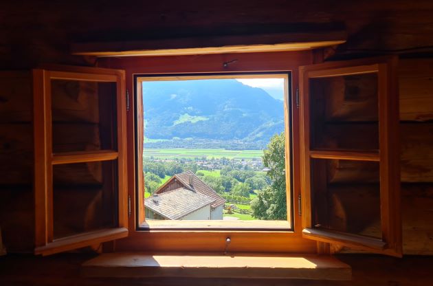 Fenster mit Aussicht