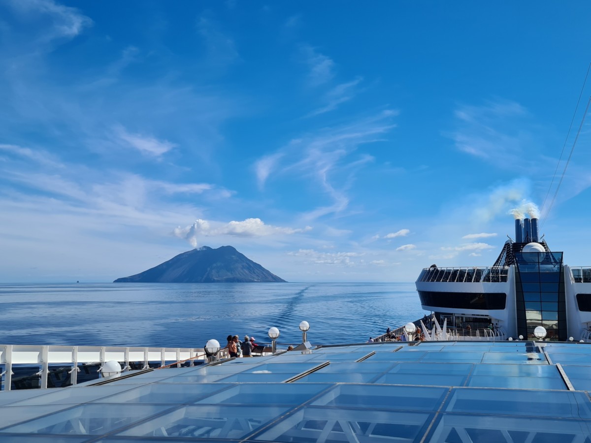 MSC Splendida Insel Stromboli