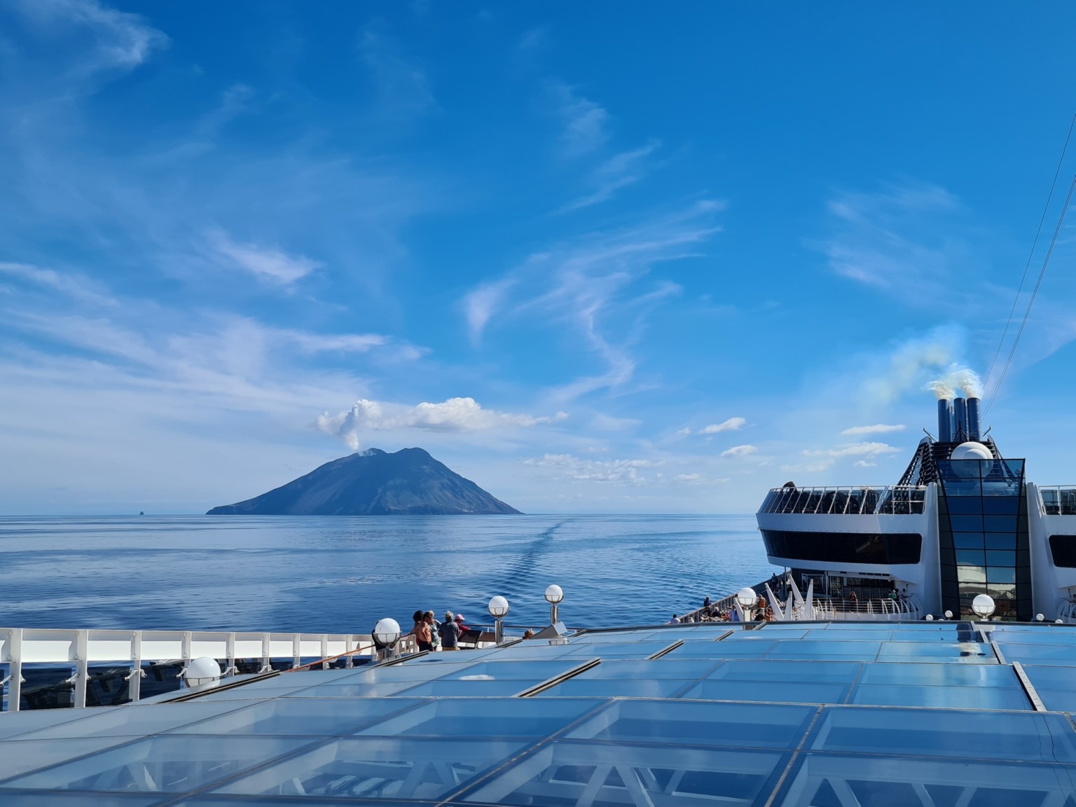 MSC Splendida Insel Stromboli