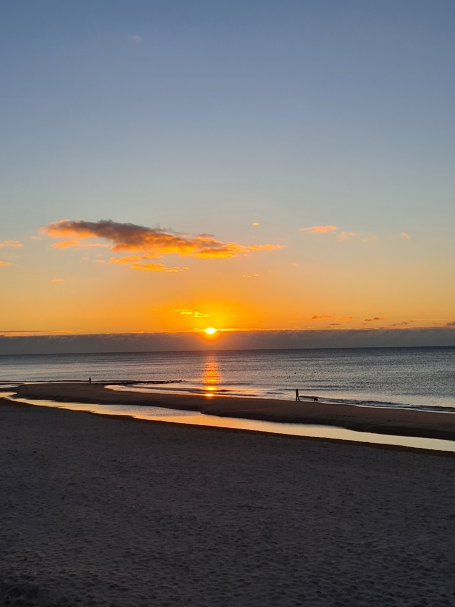 Sonnenuntergang Westerland