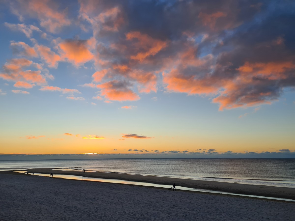 Sonnenuntergang Westerland