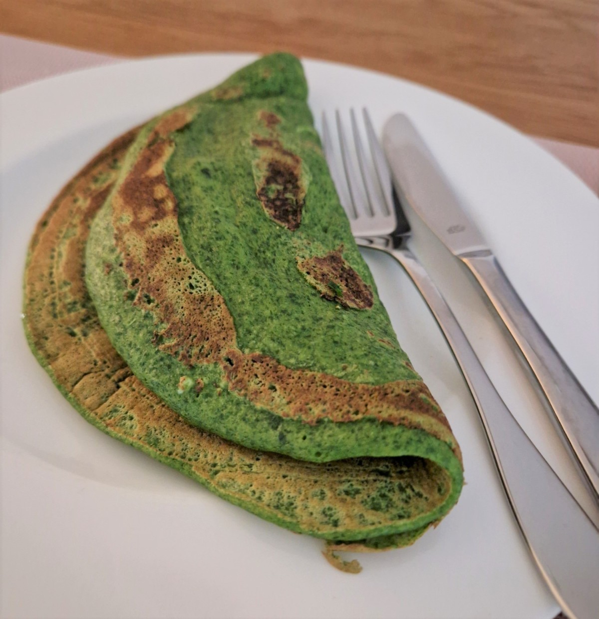 Schnelle Spinat-Omelette mit Pilzfüllung - Susan Diethelm Schnelle Spinat-Omelette mit Pilzfüllung - Susan Diethelm